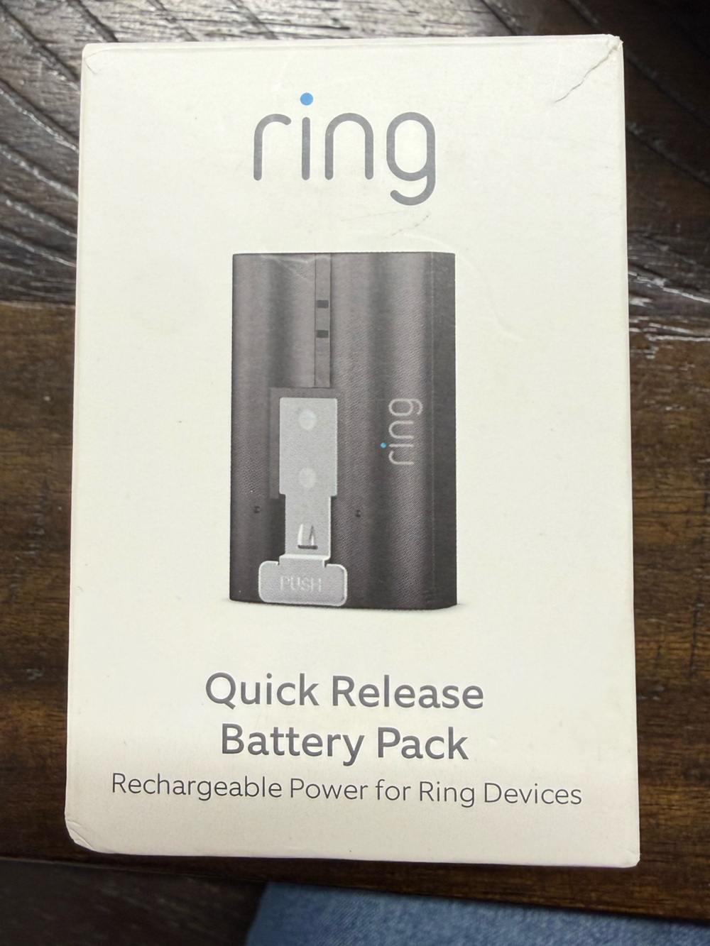 Ring Quick Release Battery Pack — Black